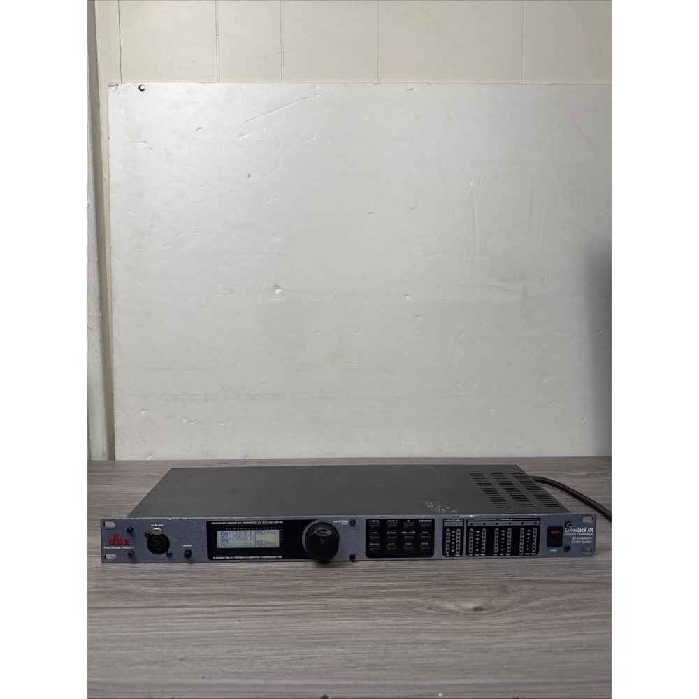 dbx DriveRack PA Complete Equalization and Loudspeaker Control System